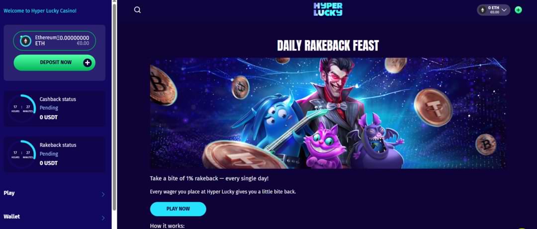 Бонусы казино HyperLucky